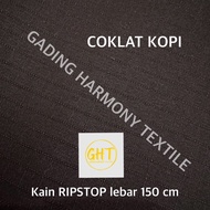 ( per setengah meter ) kain RIPSTOP lebar 150 cm ripstok ribstop ribstok bultop luster kotak polyest