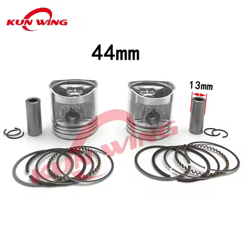 2 Sets 44mm Piston Rings for Honda CB125T CBT125 CB125 T CBT 125 CM125 Twin Cylinder Motorcycles Pis