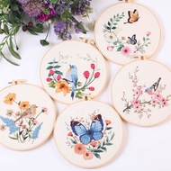 [Taoyuan Shipment] Beginner Embroidery Kit Beginner Bird Embroidery Kit Including Embroidery Cloth C