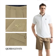Men's Regular Fit Beverly Hills Polo Club khaki Pants - QKMRSS25V076