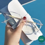 DS Men/Women Glasses Frame Spectacles Korean oval Frame Transparent spec mata Eyeglasses