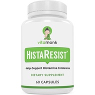 VitaMonk Histamine Blocker for Histamine Intolerance - HistaResist - DAO Enzyme Supplement Optimal D