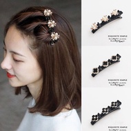 Small Fragrant Wind Hair Clips Women's Side Duck Mouth Clip Net Red Broken Hair Finishing Artifact R