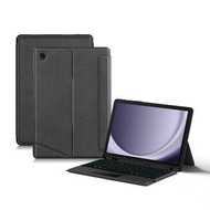 Others - 適用於 三星Samsung Galaxy Tab A9+ 11"可拆式藍牙鍵盤保護套 Trackpad 智能觸控板 多角度調教