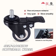 Universal Wheels for Table 360° Rotation Table Wheels Sliding Cabinet Wheels Movable Table Wheels