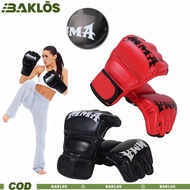 MMA Boxing Gloves Open Finger Sports Gloves UFC Boxing Fighting Sparring Trainning