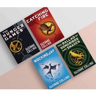 [ENGLISH] BEST PACKAGE OF 4 HUNGER GAMES, CATCHING FIRE, MOCKINGJAY, THE BALLAD OF SONBIRDS & SNAKES