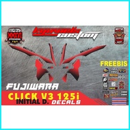 RE-UPLOAD CLICK V3 INITIAL D. DECAL STICKER