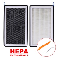 Model 3 HEPA Air Filter Cabin Filter with Activated Carbon Air Conditioner Replacement Cabin Air-Fil