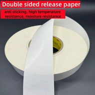 High quality double-sided release paper 90g anti sticking paper silicone oil paper isolation paper -