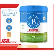 [EXP 11/2027] Bellamy's Organic Baby Follow-On Formula Baby Milk Step 2 (6-12 months) 800g Equinox (