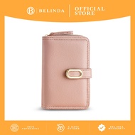 BELINDA Wallet For Woman Leather Korean Multi-Slot Card Holder Coin Purse Short Wallet QB1017