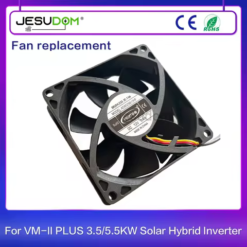 Fan Used for MPS 5KVA/VM II 5.5KW 3.5KW Solar Hybrid Inverter Replacement Component When Inverter 01