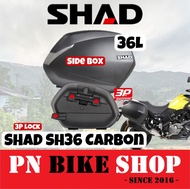 กล่องข้างShad sh36 carbon ขนาดข้างละ36ลิตร