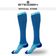 STEIGEN Blueberry Running Socks Full Length Steigen Socks Running Socks Cycling Socks Football Socks