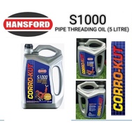 HANSFORD CORRO-KUT S1000 PIPE THREADING MACHINE OIL (5 LITER)