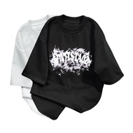 INFILESS Vintage Digital Letter Number T-shirt 6717YSTA0Z - Unisex T-shirt