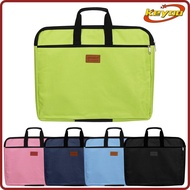 [KEYOO] File Folder Zipper Canvas Big Capacity Durable Waterproof Handbag