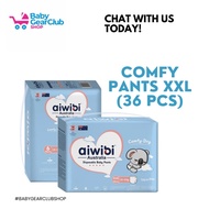 [Lampin bayi/ Disposable diapers] Aiwibi Comfy Dry Diapers Tape Pants - S/M/L/XL/XXL/XXXL (1's/Packs