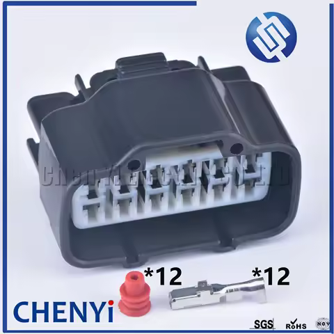 12 Pin 90980-11151 90980-11664 1JZ 2JZ-GTE connector Front differential motor actuator plug For Toyo