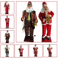 Ornaments Christmas Saxophone Large Electric Santa Claus Music Santa Claus Swing Welcome Welcome Ele
