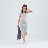 CIRCULAR - Light Grey Long Skirt (Women)