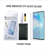 Anti-Scratch Samsung S25 Ultra Tempered Glass Clear Curve UV One Minute