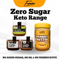 Farahs Keto Zero Sugar Peanut Butter Pistachio Almond Chocolate Butter Spread