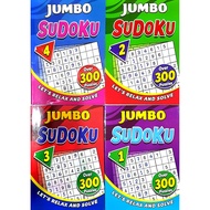 Jumbo . Sudoku . Book 1-4 . MTM . { READY STOCK } I 24