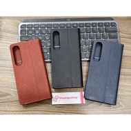 Sony Xperia 1 VII Flip Leather Case - Xperia 1 VI - Xperia 10 VII