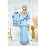 BAJU KURUNG MODEN LACE KURUNG BABY BLUE BLACK HITAM ARYSHA BAJU RAYA 2024 KENDURI PLUS SIZE KURUNG SEDONDON IBU ANAK RVC