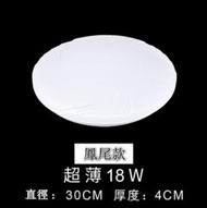 CW - LED吸頂燈【超薄鳳尾款高亮18W】【30cm*4cm】