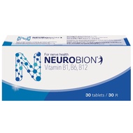 Neurobion Vitamin B1 B6 B12 Tablets Nerve Support Supplement 10s