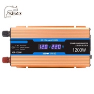 Multifunctional Car Power Inverter 12v DC to 220v AC Inverter Portable Voltage Inverter