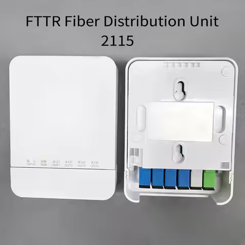 FTTR 2115/2121 Fiber Optic Terminal Box Panel Indoor FTTH Optical Router 1/4 Optical Fiber Terminal 