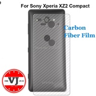 Garskin Film Carbon Back sony Xperia XZ2 Compact Docomo Anti-Scratch Back
