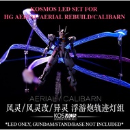 [KOSMOS] LED Light Effect for HG 1/144 Gundam Aerial / Aerial Rebuild / Calibarn