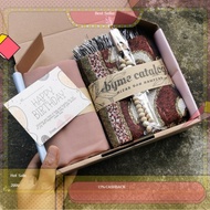 Bella Square Prayer Rug and Hijab Hampers Wedding Gifts - other souvenirs