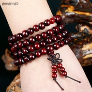 [gongjing5] Sandal Tibetan Buddhism Mala Sandal Prayer Beads 108 Beads Bracelet Necklace SG