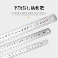 Steel Ruler 1 Meter Thickened Stainless Steel Ruler 15/20/30/50cm Meter Ruler Iron Ruler Steel Ruler