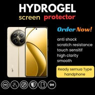 ANTI-SCRATCH HYDROGEL clear FOR REALME 12 5G 12 PLUS 12 PRO 12 PRO PLUS C65 C67 REALME 5 5i 5s C3 RE