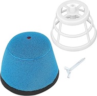JAVIK Air Filter With Fitter Holder And Wing Bolt For Suzuki RM85L RM85 RM80 RM80S 1986-2023 O.E.M# 