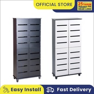 KLSB 2 Door Low/High Shoe Cabinet / Almari Kasut / Shoe Storage / Shoe Shelf / Rak Kasut / rak kasut tinggi 2 pintu