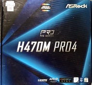 MAINBOARD (เมนบอร์ด) 1200 ASROCK H470M PRO4 มือสอง