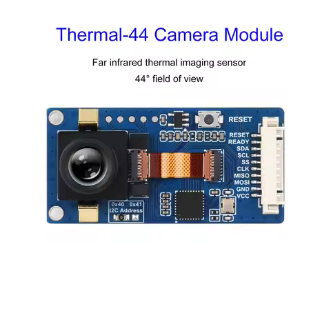 Long-wave IR Thermal Imaging Camera Module 44° FOV, 80 × 62 Pixels IR Array, For Raspberry Pi And Ot