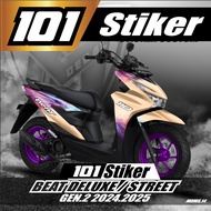 Mahes Decal - All New Decal Sticker BEAT deluxe Latest Street Gen 2 Full BodyBEAT 2024 2025 New Stic