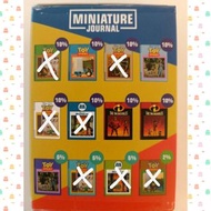 Disney 100 , 7-11 Pixar Miniature Journal Vol. 2 Toy Story Incredibles Monsters, Inc. 盲盒 (超人特工, 10% 