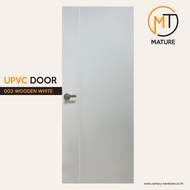 ประตู UPVC ยูพีวีซี ประตูห้องน้ำ ประตูห้อง ประตูภายนอก ประตูภายใน ขนาด 70x200x3.5 และ 80x200x3.5