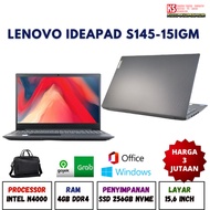Laptop Lenovo s145-15igm intel n4000 ram 4gb ssd 256gb 15.6"