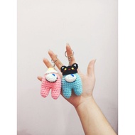 [New] Among Us wool keychain - Among Us keychain